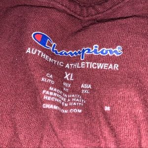 Dark Pink Champion Shirt